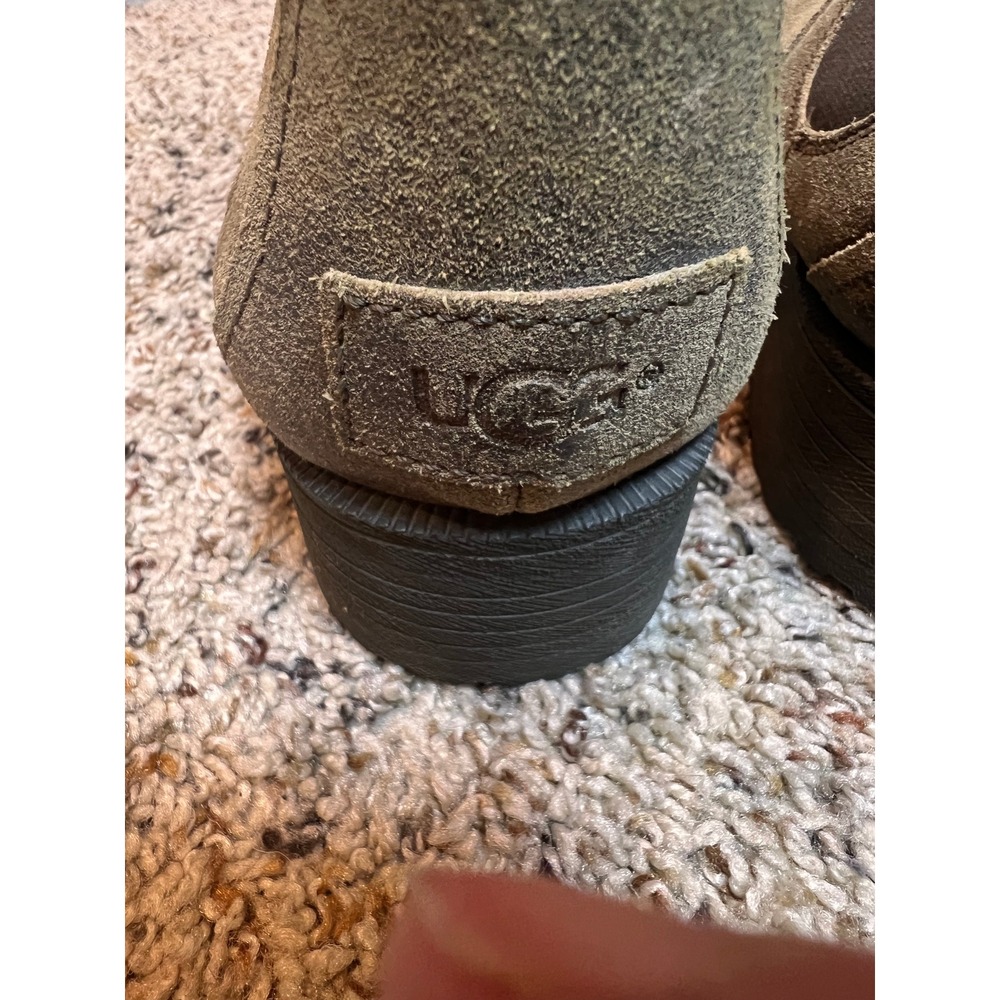 UGG Chelsea Boots Men Brown Suede Gorpcore Rugged Western Boho Cottagecore Fall - Picture 13 of 16